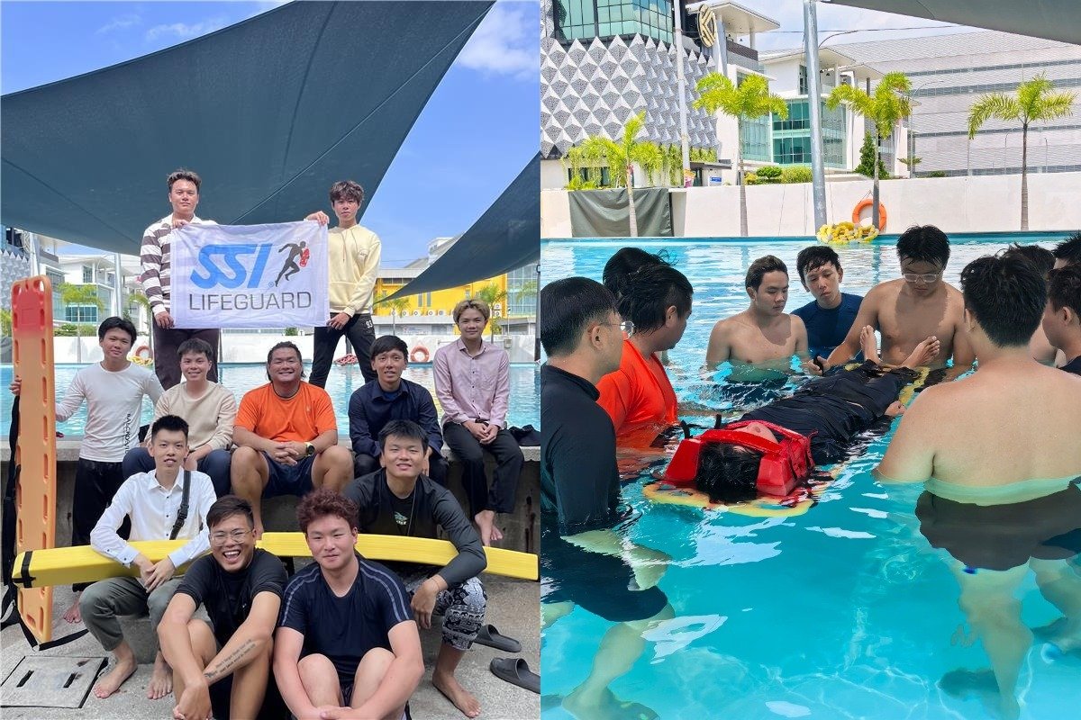 Swimming instructor course
